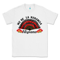 White me de la herencia hispana hand fan Classic Tee - BundleAndBundleShop