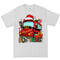 Dove Grey christmas bus driver Premium Tee - Zillion Design Studio