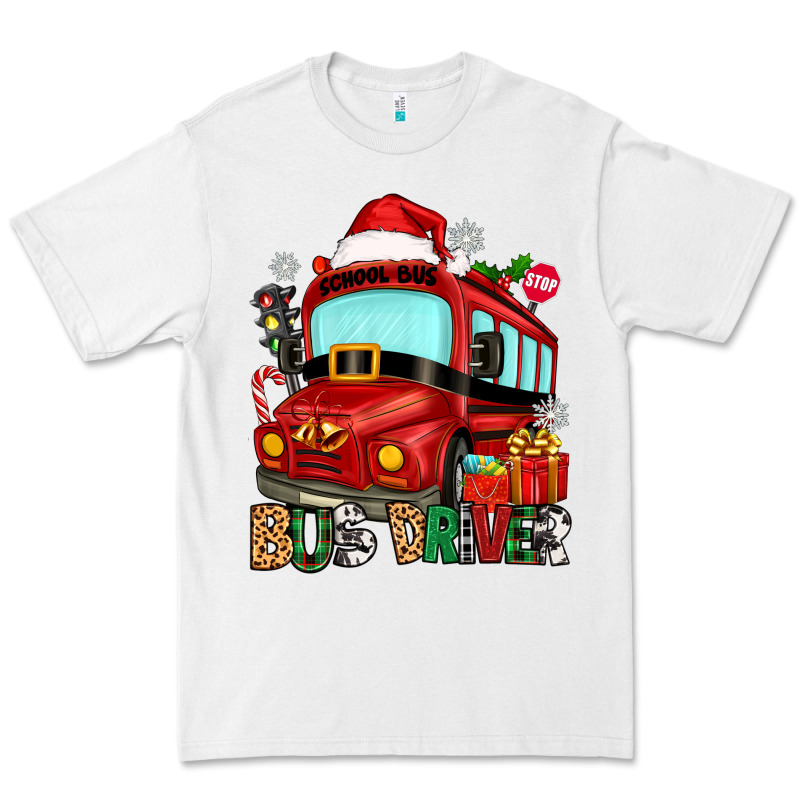 Christmas Bus Driver Premium Tee by Zillion Design Studio | Teevron