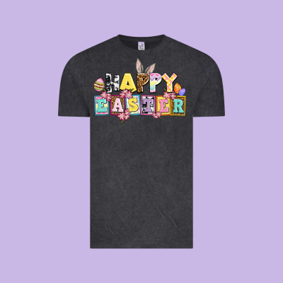 Happy Easter Vintage Tee Designed By Adodesignshop