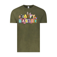 Vintage Olive happy easter Vintage Tee - AdoDesignShop