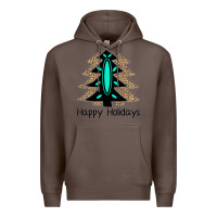 Coffee Happy Holidays Tree Premium Hoodie - Bettercallsaul