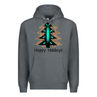 Rock Happy Holidays Tree Premium Hoodie - Bettercallsaul
