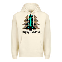 Sandshell Happy Holidays Tree Premium Hoodie - Bettercallsaul