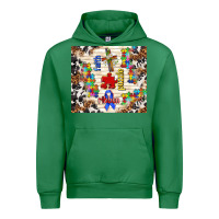 Emerald faith puzzle ribbon Urban Hoodie - TumblerDesignByShophia