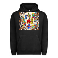 Pigment Black faith puzzle ribbon Urban Hoodie - TumblerDesignByShophia