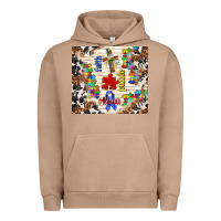 Pigment Burro faith puzzle ribbon Urban Hoodie - TumblerDesignByShophia