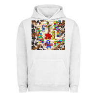 Pigment Lunar Rock faith puzzle ribbon Urban Hoodie - TumblerDesignByShophia