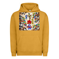 Pigment Peanut Butter faith puzzle ribbon Urban Hoodie - TumblerDesignByShophia