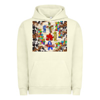 Pigment Pistachio faith puzzle ribbon Urban Hoodie - TumblerDesignByShophia