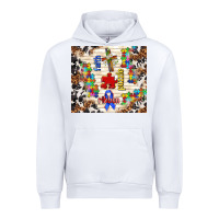 White faith puzzle ribbon Urban Hoodie - TumblerDesignByShophia