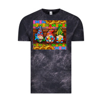 Cloud Black autism gnomes Vintage Tee - AdoDesignShop