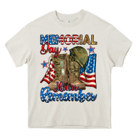 Cream memorial day honor remember Heavy Core Tee - RanaPortraitStore