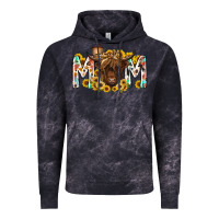 Cloud Black mom highland cow Vintage Hoodie - RacoonDesign