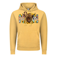 Vintage Mustard mom highland cow Vintage Hoodie - RacoonDesign