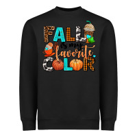 Black fall is my favorite color Heavyweight Sweatshirt - AdoDesignShop