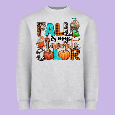 Fall Is My Favorite Color Heavyweight Sweatshirt Designed By Adodesignshop