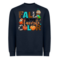 Navy fall is my favorite color Heavyweight Sweatshirt - AdoDesignShop
