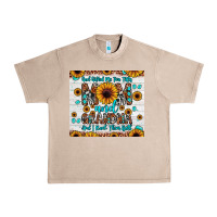 French Oak god gifted me two titles mom and grandma and i rock them both Urban Heavy Tee - JahusDesignShop