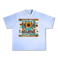 Grape Ice god gifted me two titles mom and grandma and i rock them both Urban Heavy Tee - JahusDesignShop