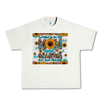God Gifted Me Two Titles Mom And Grandma And I Rock Them Both Urban Heavy Tee | Teevron