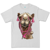 Dove Grey camel Premium Tee - BarkalooDesign