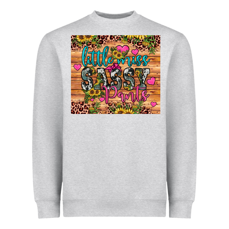 Little Miss Sassy Pants Heavyweight Sweatshirt by JahusDesignShop | Teevron