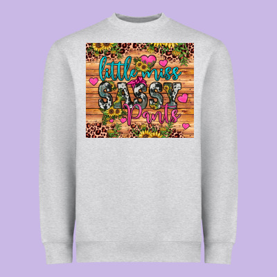 Little Miss Sassy Pants Heavyweight Sweatshirt Designed By Jahusdesignshop