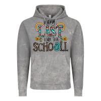 Cloud Rock happy last schopol Vintage Hoodie - CowhideDigitalArt