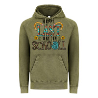 Vintage Olive happy last schopol Vintage Hoodie - CowhideDigitalArt