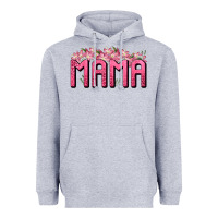 Heather Grey Western Mama Heavyweight Hoodie - BundleAndBundleShop