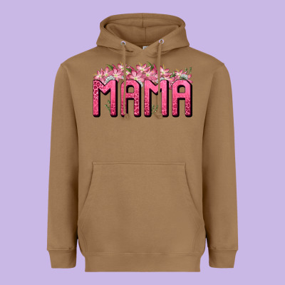 Western Mama Heavyweight Hoodie Designed By Bundleandbundleshop