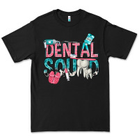Black dental squad with cowhide Premium Tee - texasbilliewilder