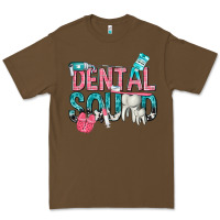 Cacao dental squad with cowhide Premium Tee - texasbilliewilder