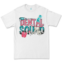 White dental squad with cowhide Premium Tee - texasbilliewilder