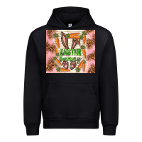 Black easter bunny with carrots Urban Hoodie - TumblerDesignByShophia