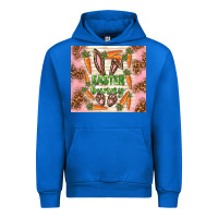 Cobalt easter bunny with carrots Urban Hoodie - TumblerDesignByShophia
