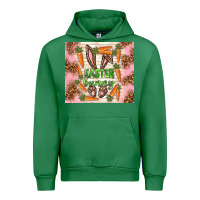 Emerald easter bunny with carrots Urban Hoodie - TumblerDesignByShophia