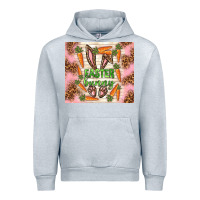 Heather Grey easter bunny with carrots Urban Hoodie - TumblerDesignByShophia