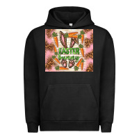 Pigment Black easter bunny with carrots Urban Hoodie - TumblerDesignByShophia