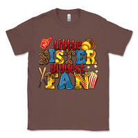 Chestnut little sister biggest fan softball Classic Tee - AdoDesignShop