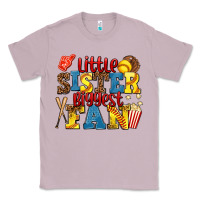 Lilac little sister biggest fan softball Classic Tee - AdoDesignShop