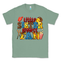 Sage little sister biggest fan softball Classic Tee - AdoDesignShop
