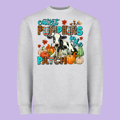 Cutest Pupkins In The Patch Heavyweight Sweatshirt Designed By Adodesignshop