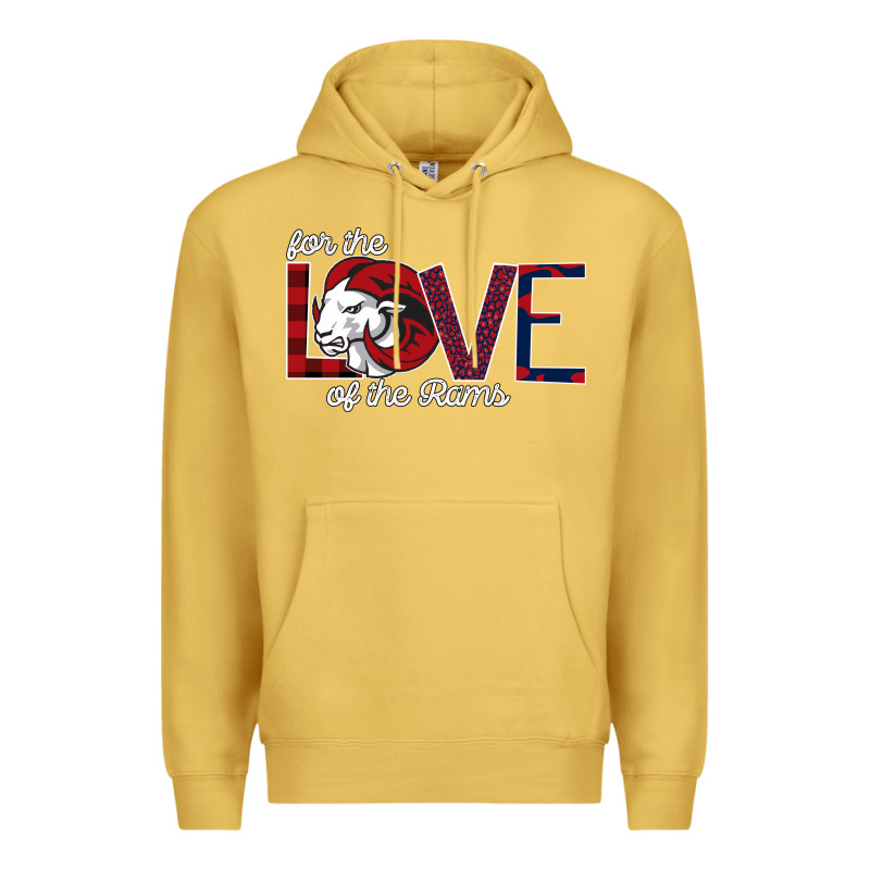 For The Love Of The Rams Premium Hoodie by Bettercallsaul | Teevron