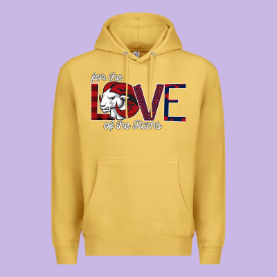 For The Love Of The Rams Premium Hoodie Designed By Bettercallsaul