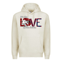Oatmeal Heather For the Love of the Rams Premium Hoodie - Bettercallsaul
