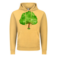 Vintage Mustard tree Vintage Hoodie - FaDigitalArtStudio