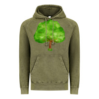 Vintage Olive tree Vintage Hoodie - FaDigitalArtStudio