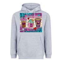 Heather Grey Western Mom Coffee Cups Tumbler Heavyweight Hoodie - BundleAndBundleShop